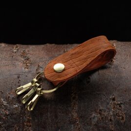 馬革　レザーキーホルダー　ベルトループホルダー　225737