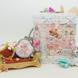 くまちゃん♡おすそ分けファイル♡ジャンクジャーナル♡コラージュ♡BOOKタイプ