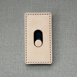 本革スイッチスライダー【ライトアイボリー】