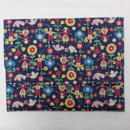 通帳・お薬手帳入れ リバティプリント(Farm house)