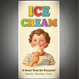 【オーダー無料】アイスクリーム ソフトクリーム お菓子 店舗 自宅 壁掛け 照明 看板 置物 雑貨 ライトBOX