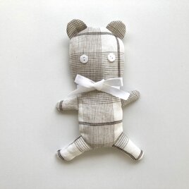 ちびくま（ブラウニッシュチェック）