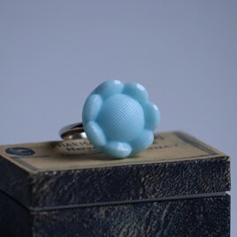 【指輪】空の花　銀色パーツ