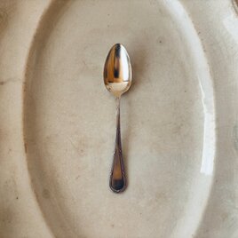 フランスアンティーク デザートスプーン シルバープレート