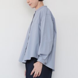 back slit shirts / bluegray