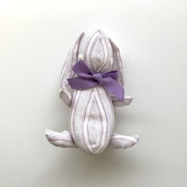 うさぎ（ラベンダーストライプ）