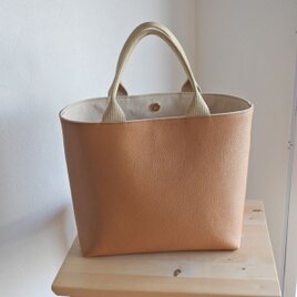 ミドルトート　アンティークキャメル