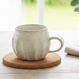 ろくろ めんとりマグ【美濃焼】