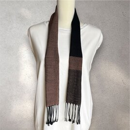 【手織り】綿糸のミニストール