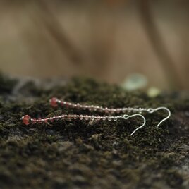 -Andesine & silver- hooks