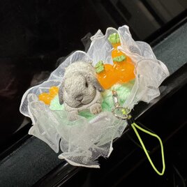 うさぎさんストラップ