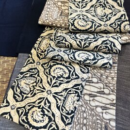 インドネシアオールドバティック半幅帯