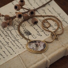 小さな絵画　クレイジーレースアゲート