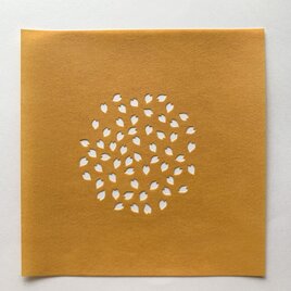 染型紙（花びら・Ｄ）