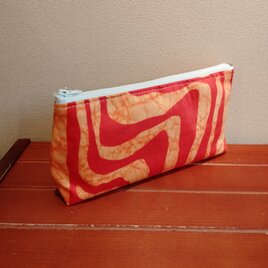 綿　長方形型ポーチ（大）