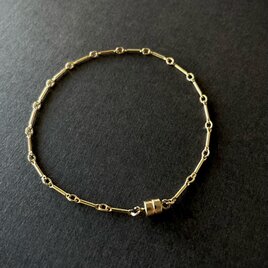 光をリレーする ✧ 14kgf バーチェーンブレスレット｜マグネットクラスプ仕様