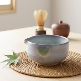 片口鉢　灰釉【会津本郷焼】