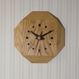 栗のかけ時計（六角形）