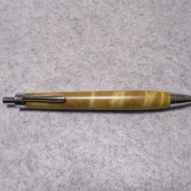 沙沈金絲楠木　縮み杢　中国産銘木　オイル仕上げ　木軸ボールペン(シャープペンシル)