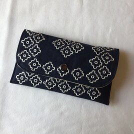 「刺し子」小物入れポーチ