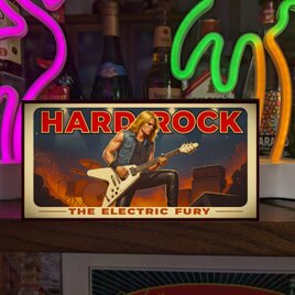 【オーダー無料】ハードロック ヘビーメタル ギタリスト ライブ 音楽 レトロ ミニチュア ランプ 看板 置物 雑貨 ライトBOX