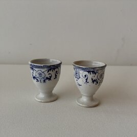 【1客価格】Creil et Montereau　クレイユモントロー　コクティエ　エッグスタンド　エッグカップ