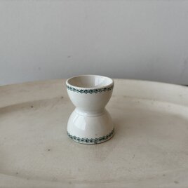 【G】フランスアンティーク　コクティエ　エッグスタンド　エッグカップ