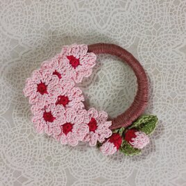 サクラコサージュ　ハンドメイド