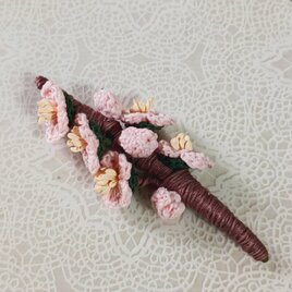 サクラコサージュ　ハンドメイド