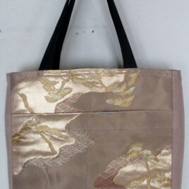 ８６４１　帯で作った手提げ袋
