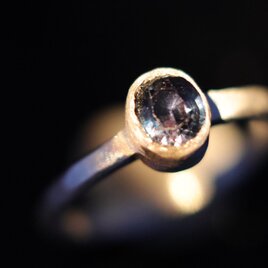 【神話級】スリランカ産「非加熱」神CCバイカラーサファイア・シルバーリング【伍色】