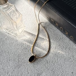 NA159-【 AVON 】エイボン・ヴィンテージネックレス  "MIDNIGHT TOUCH"