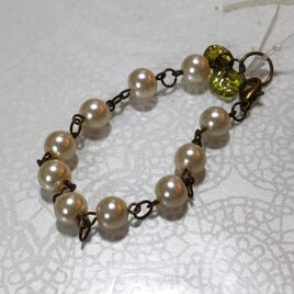 パールブレスレット　ハンドメイド