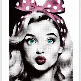 ポップガール　送料無料 　あらゆるお部屋のポスター　イラスト　ポスター　アートポスター　アート/sei検索新着順　3930