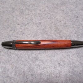 チューリップウッド　出荷規制材　キヌカオイル仕上げ　回転式ロングパトリオットボールペン