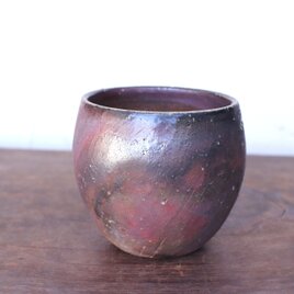 備前焼 フリーカップ(中)・サンギリ特選　f1-091