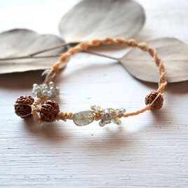 日本の麻&ﾗﾌﾞﾗﾄﾞﾗｲﾄのﾌﾞﾚｽﾚｯﾄ