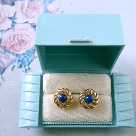 《Avon》 “ROYAL AZURA” エイボン ヴィンテージイヤリング