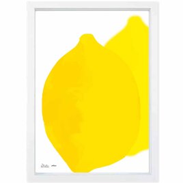 イエロー　レモン　送料無料 　イイネたのしいポスター　イラスト　ポスター　アートポスター　アート/sei検索新着順　4030