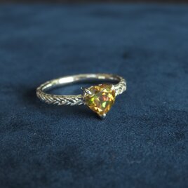 SV Mystic Topaz Heart Ring