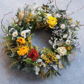 春の森のリース