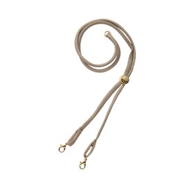 フック付き・帽子ストラップ ベージュゴールド [HS-001-BEG]