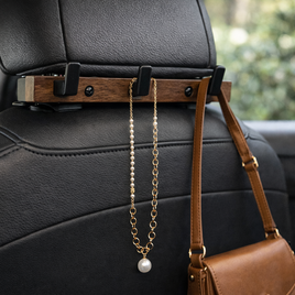 ヘッドレスト3連フック バック 傘 ゴミ袋 リュック アクセサリー