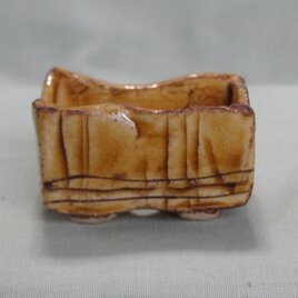 A3飴釉　植物用小鉢