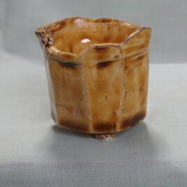 A4飴釉　植物用小鉢