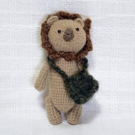 ライオンのあみぐるみ