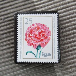 ドイツ　花切手ブローチ10839