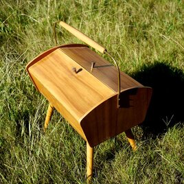 裁縫デスク ソーイングデスク 裁縫机　50年代 ヴィンテージ　ドイツ