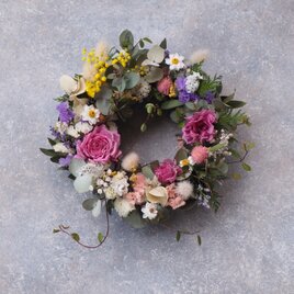 春の森のミニリース