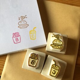 バーガーセットでABC